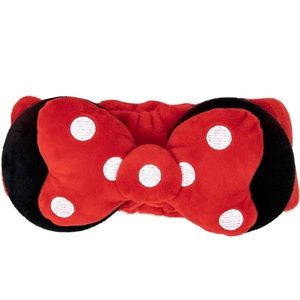DISNEY The Creme Shop x Minnie Mouse 3D Teddy Spa Headband with Bow